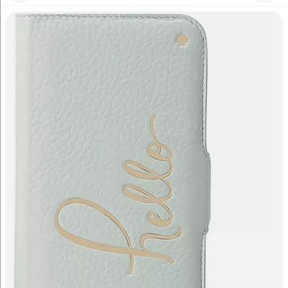 Gorgeous Kate Spade “hello” 2 card iPhone case - Picture 6 of 13